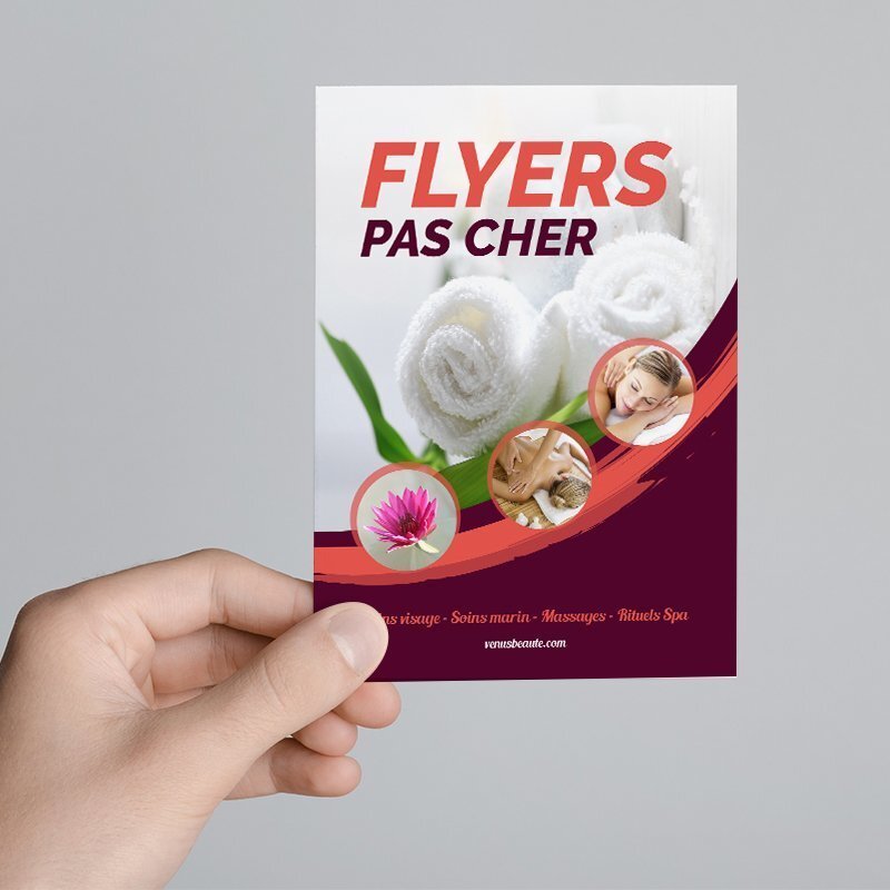 Imprimez votre Flyer restaurant au meilleur prix miniature 1