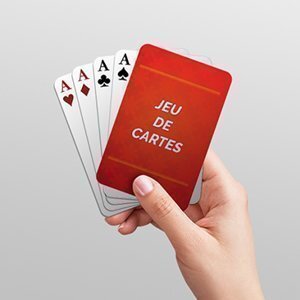 Impression cartes jouer personnalisées