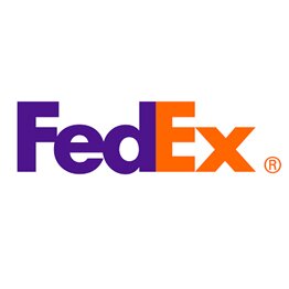 Le logo de Federal Express ou plutôt FedEx
