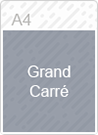 Grand Carré  - 21 cm x 21 cm