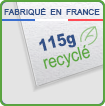 Flyers standard papier 115g recyclé